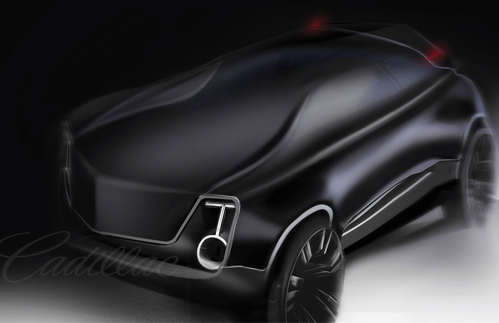 Automobile design，Concept car，Cadillac Vietnam，Off-road vehicle，suv，Cadillac，Hand drawn，Ubee ，