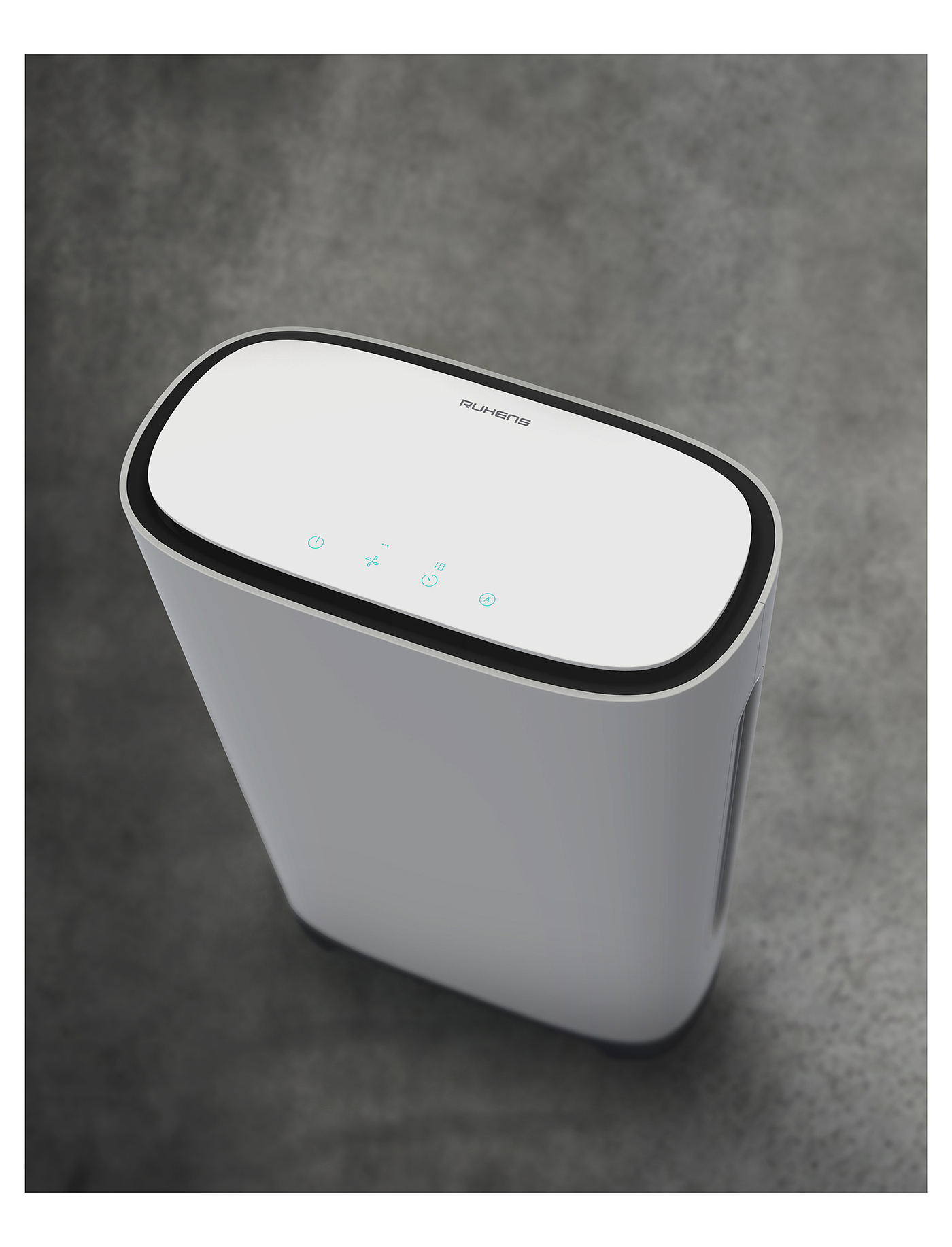 air cleaner，Home appliance design，white，modelling，details，