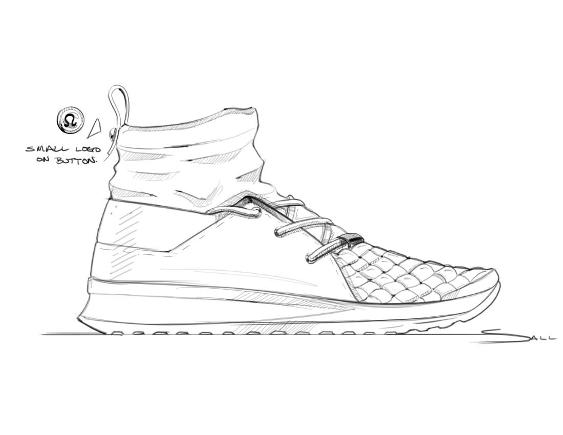 Relax Chukka，Lululemon，High top leather riding boots casual shoes，shoes，Hand drawn，