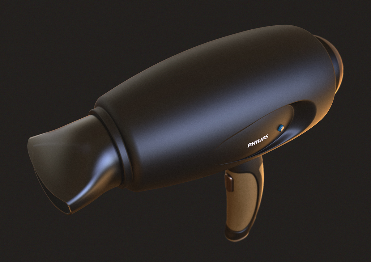 philips，Personal care，household electrical appliances，hair drier，concept，rhinoceros，