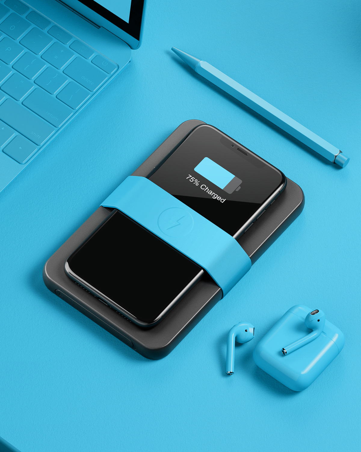 charge，product design，portable source，X-Moove，