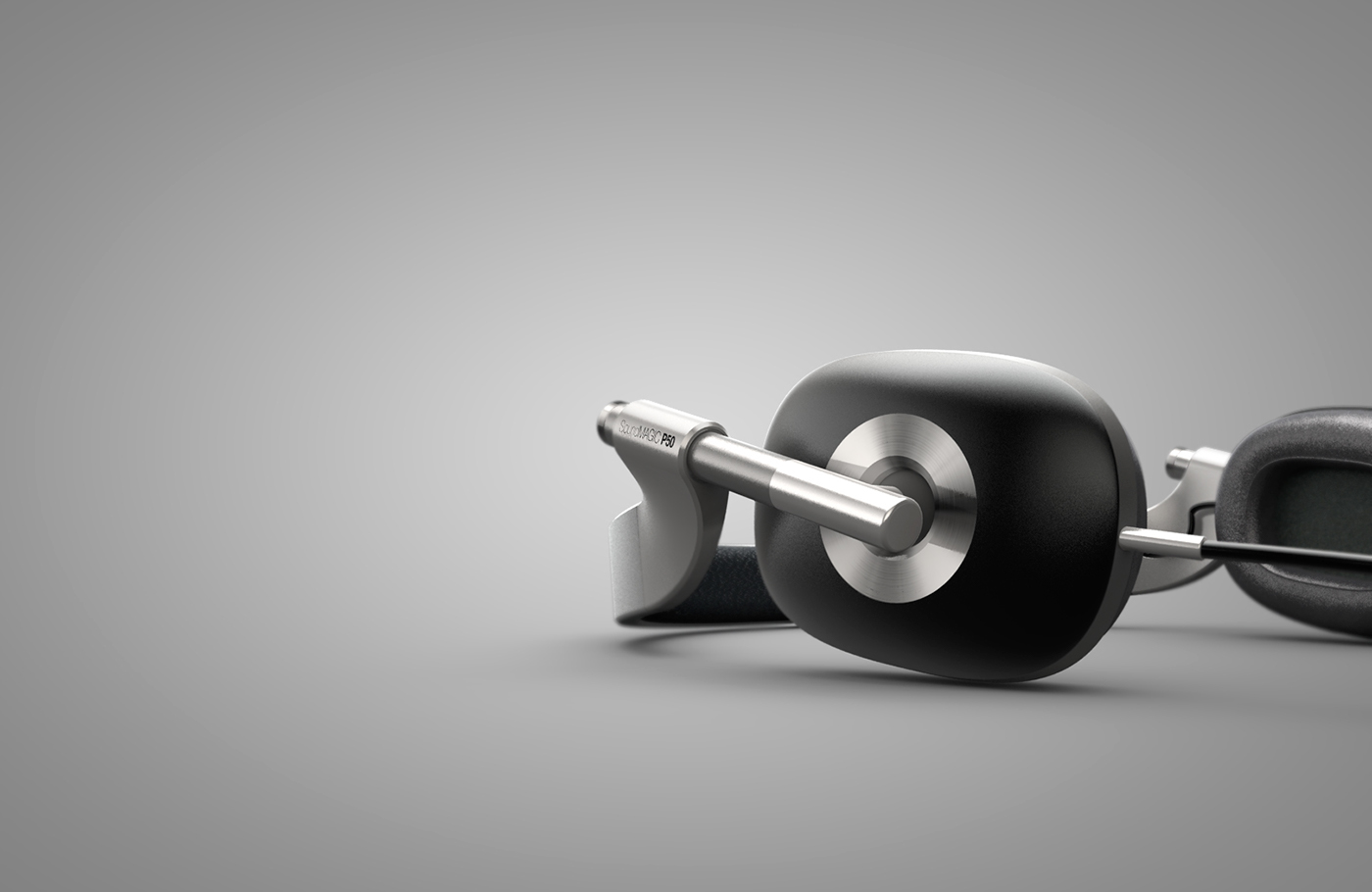 headset，SoundMagic，high-end，Aerospace grade metal，Leather leather，