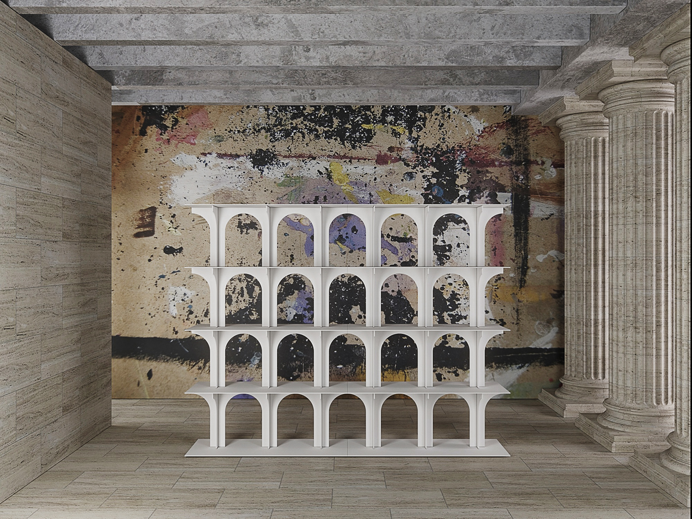 Bookcase，furniture，Rome，Modern furniture，