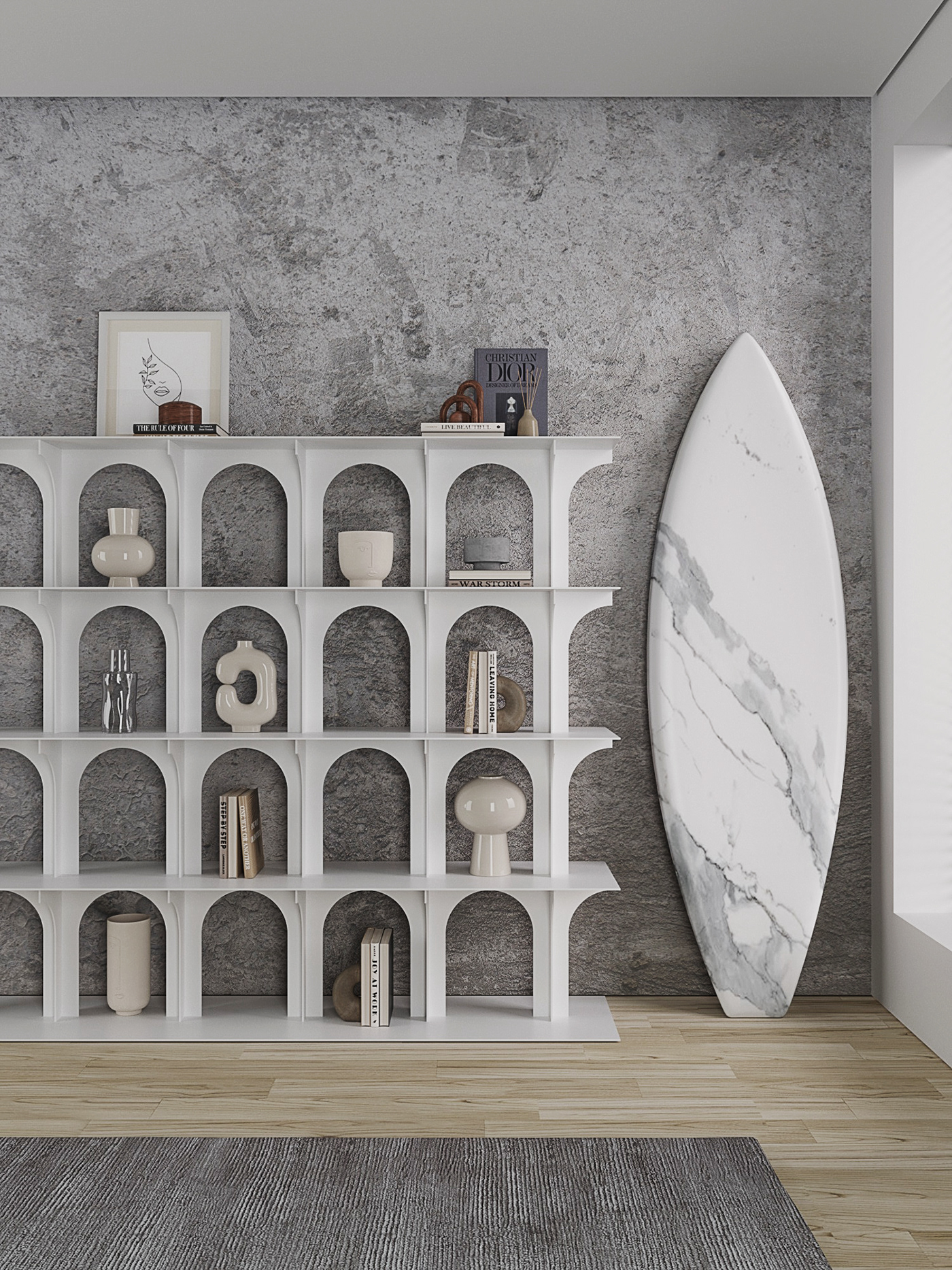 Bookcase，furniture，Rome，Modern furniture，