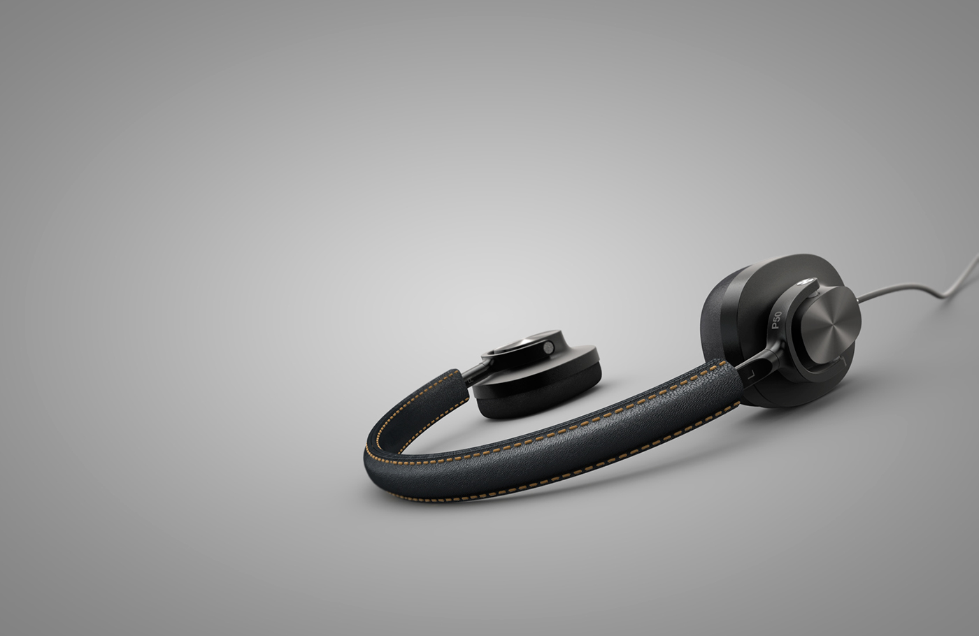 headset，SoundMagic，high-end，Aerospace grade metal，Leather leather，