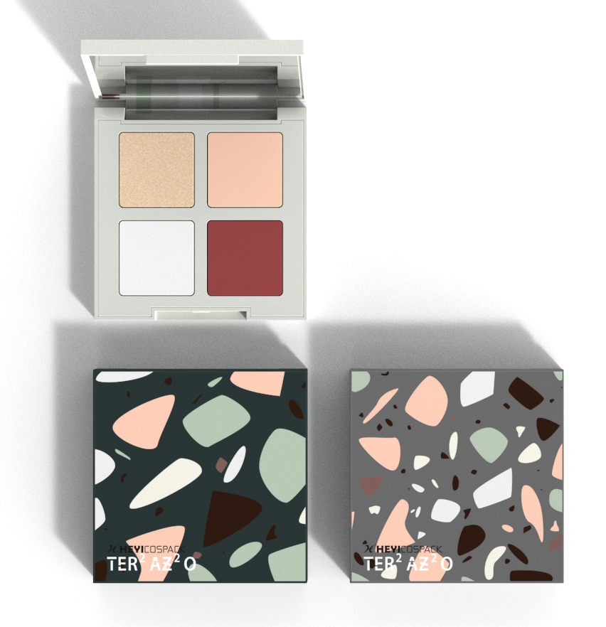 Four Color Eyeshadow，Terrazzo，
