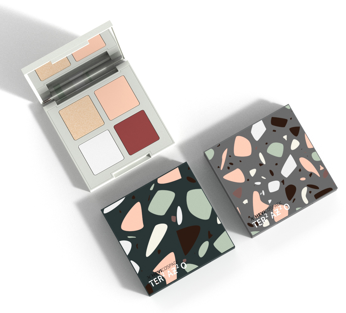 Four Color Eyeshadow，Terrazzo，