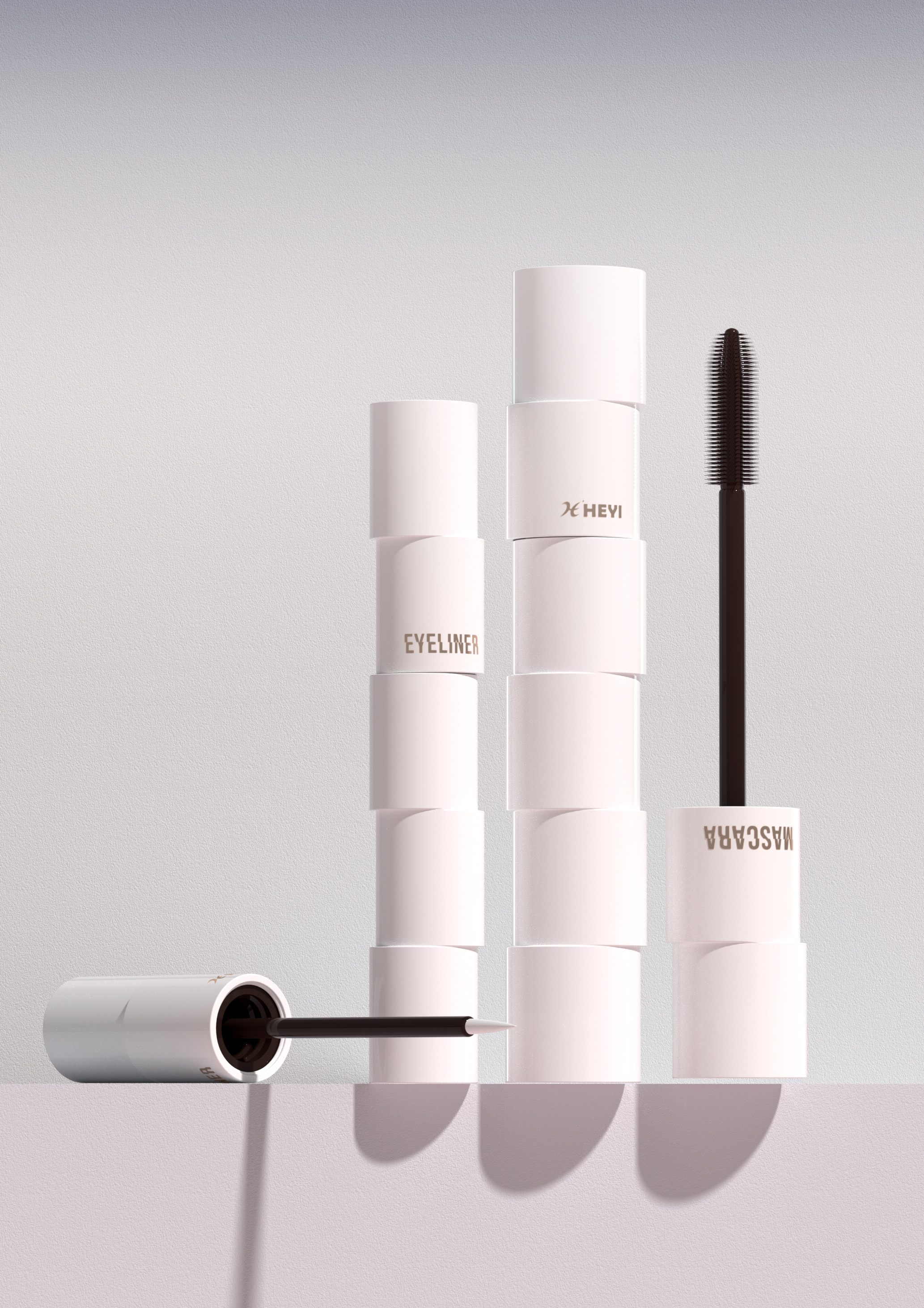 Beauty makeup，Cosmetics，Make-up，Lipstick，Lip Gloss，Mascara，Eyeliner，dislocation，