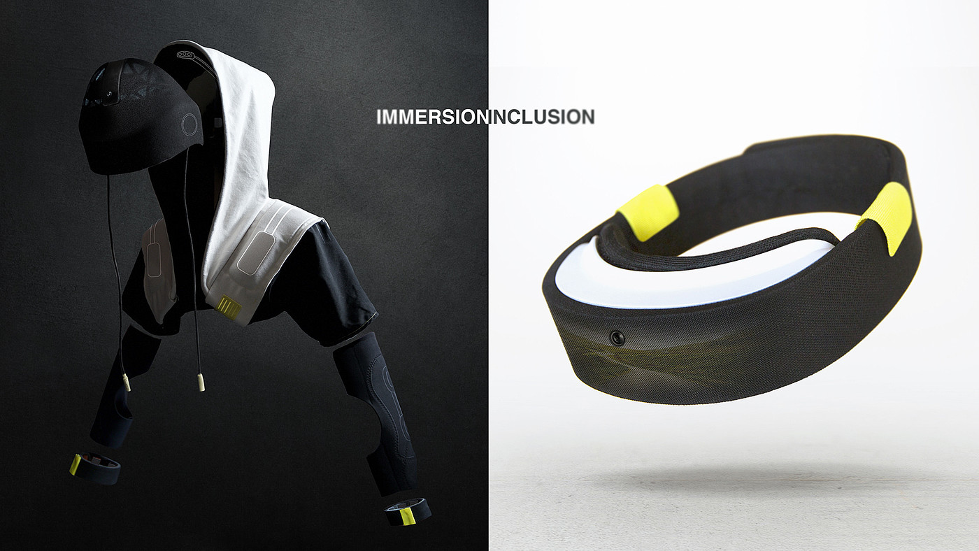 VR Hoodie，virtual reality，Digital，product design，