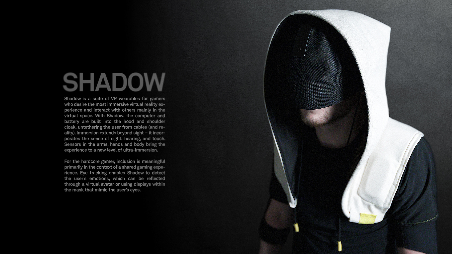 VR Hoodie，virtual reality，Digital，product design，