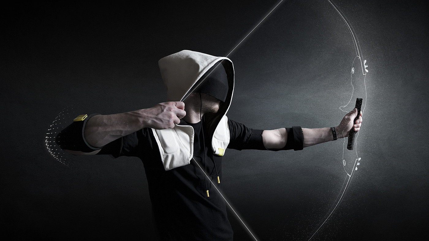 VR Hoodie，virtual reality，Digital，product design，