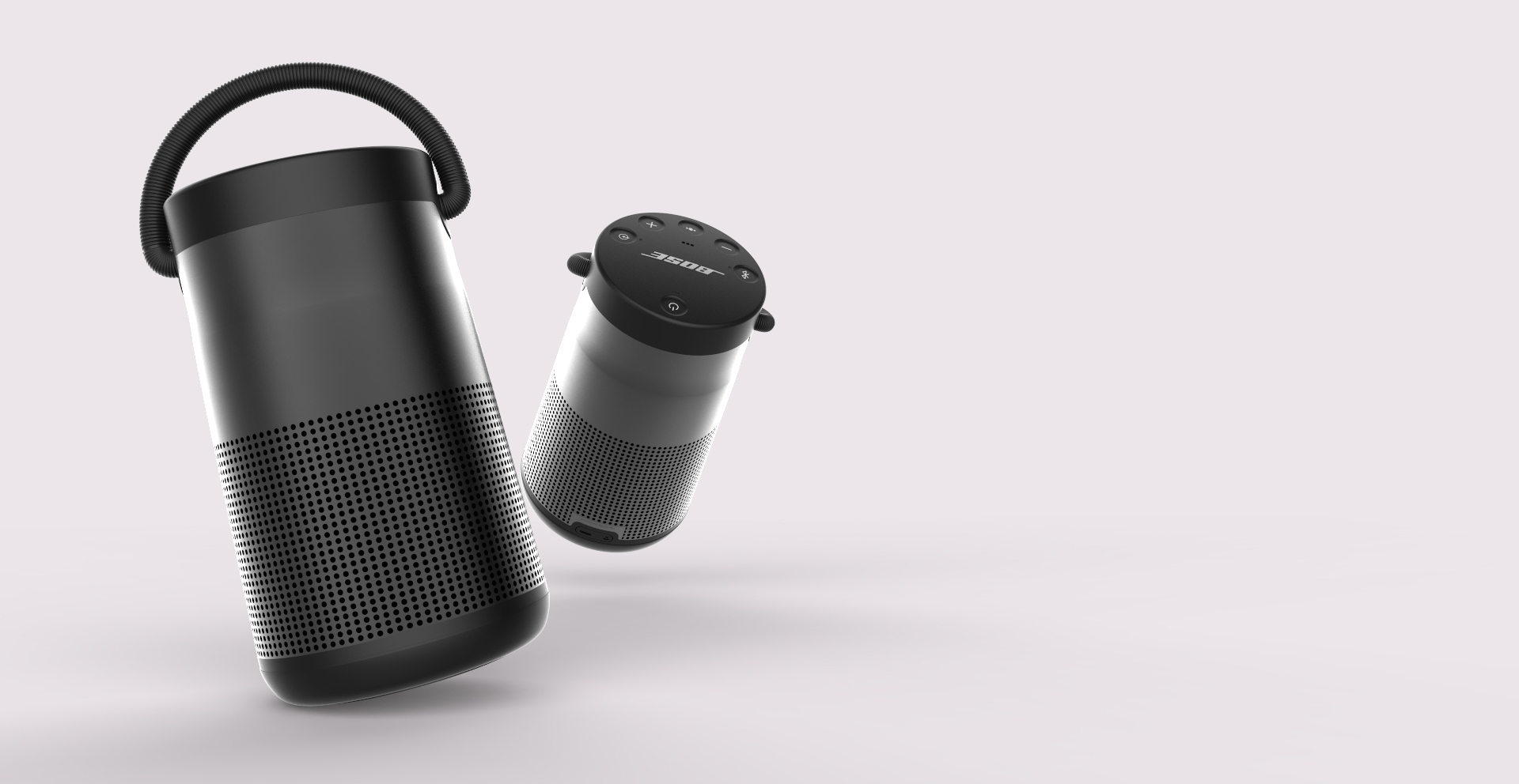 Bose design language，details，Render，bose，Bluetooth Speaker ，CAD modeling，