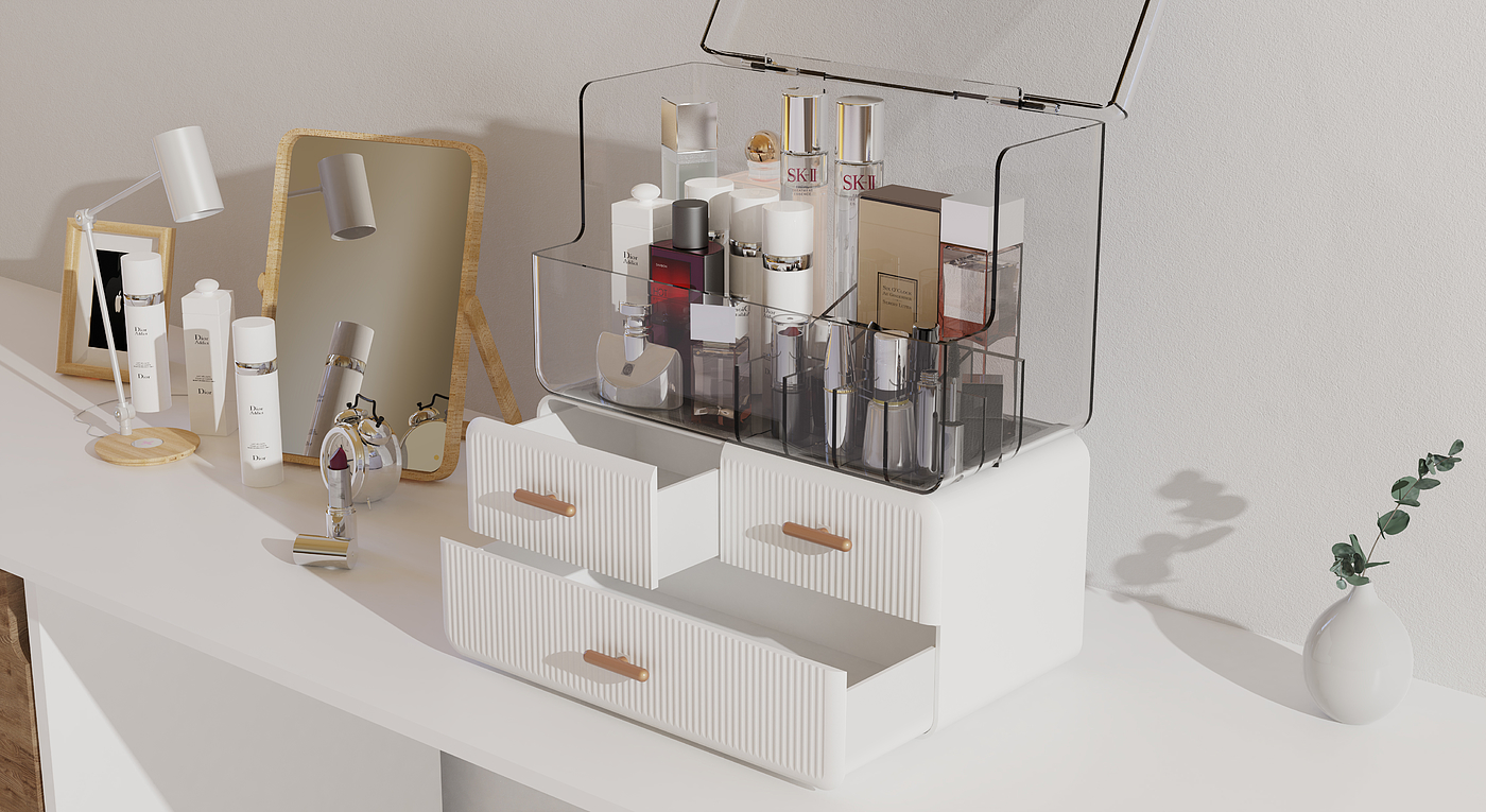 Makeup storage，