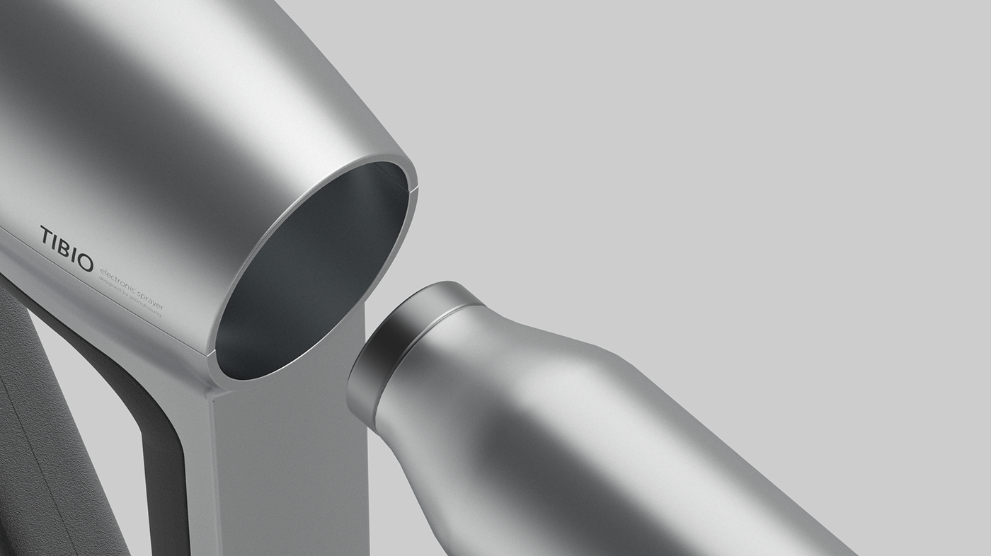 Warm.，Electronic spray，Barber products，product design，