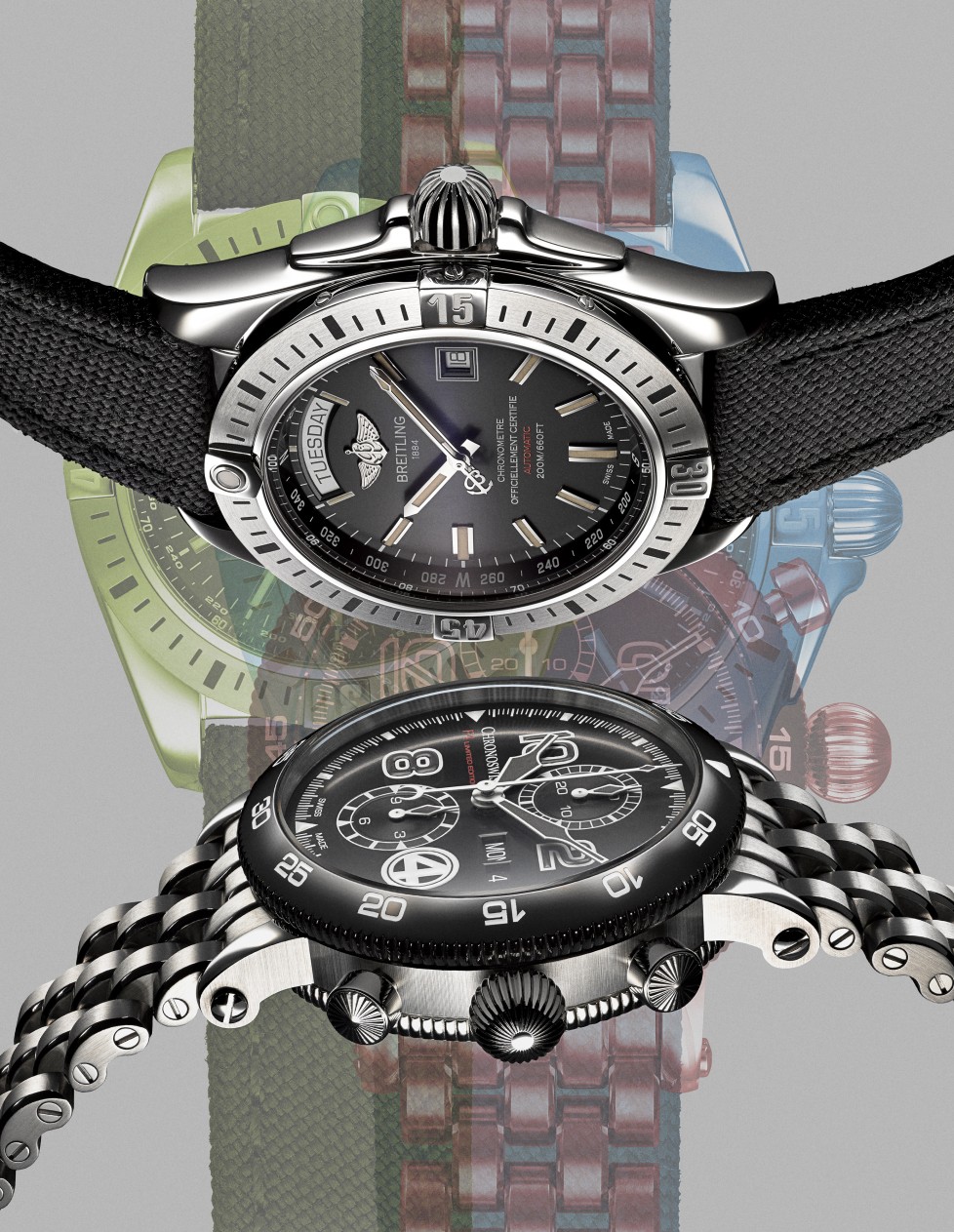 Wrist watch，tool，luxury goods，Mechanics，