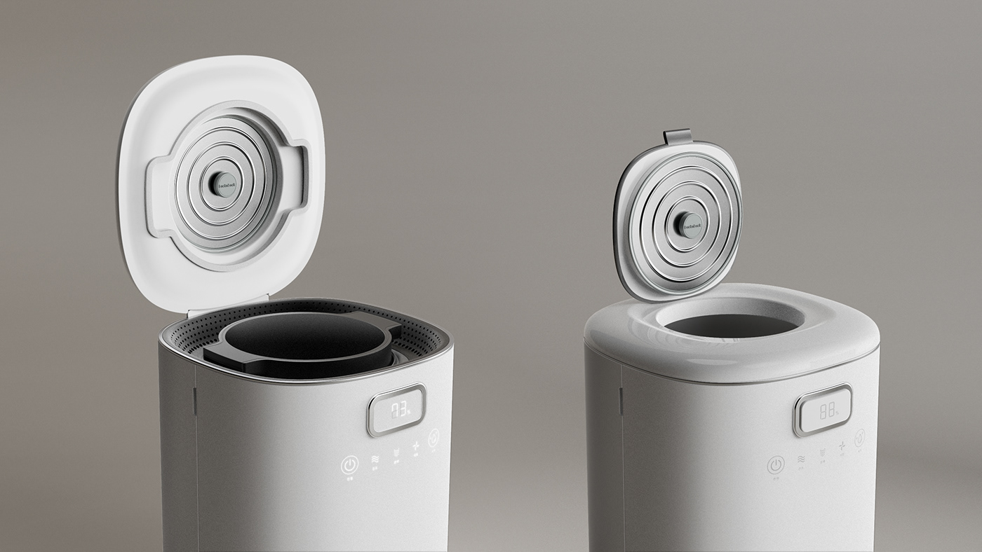 industrial design，Garbage processor，product，Mellow，