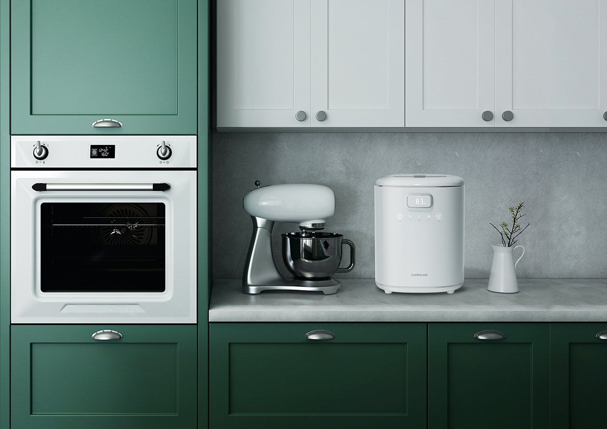 industrial design，Garbage processor，product，Mellow，