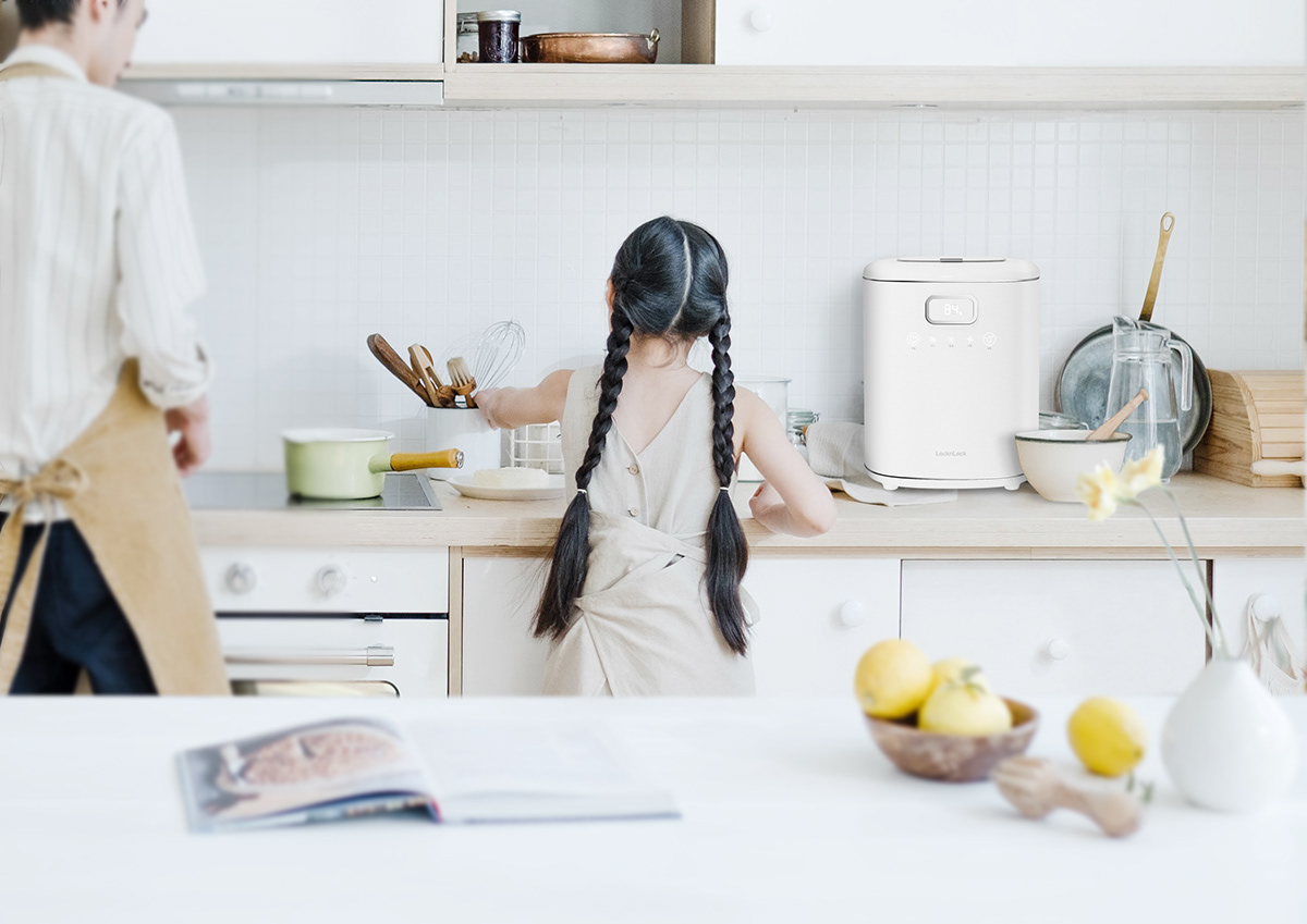 industrial design，Garbage processor，product，Mellow，