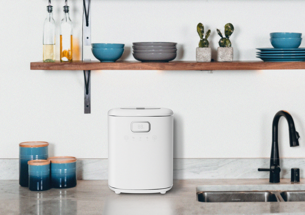 industrial design，Garbage processor，product，Mellow，