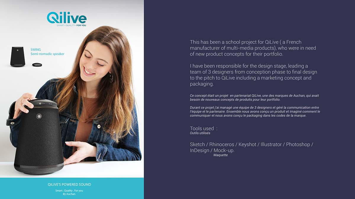 sample reels，Ms Charline LOISIL，product，Design，