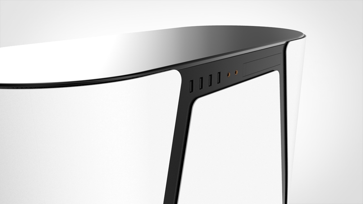 Chinese designer，Kinsey Yu，computer，Chassis，