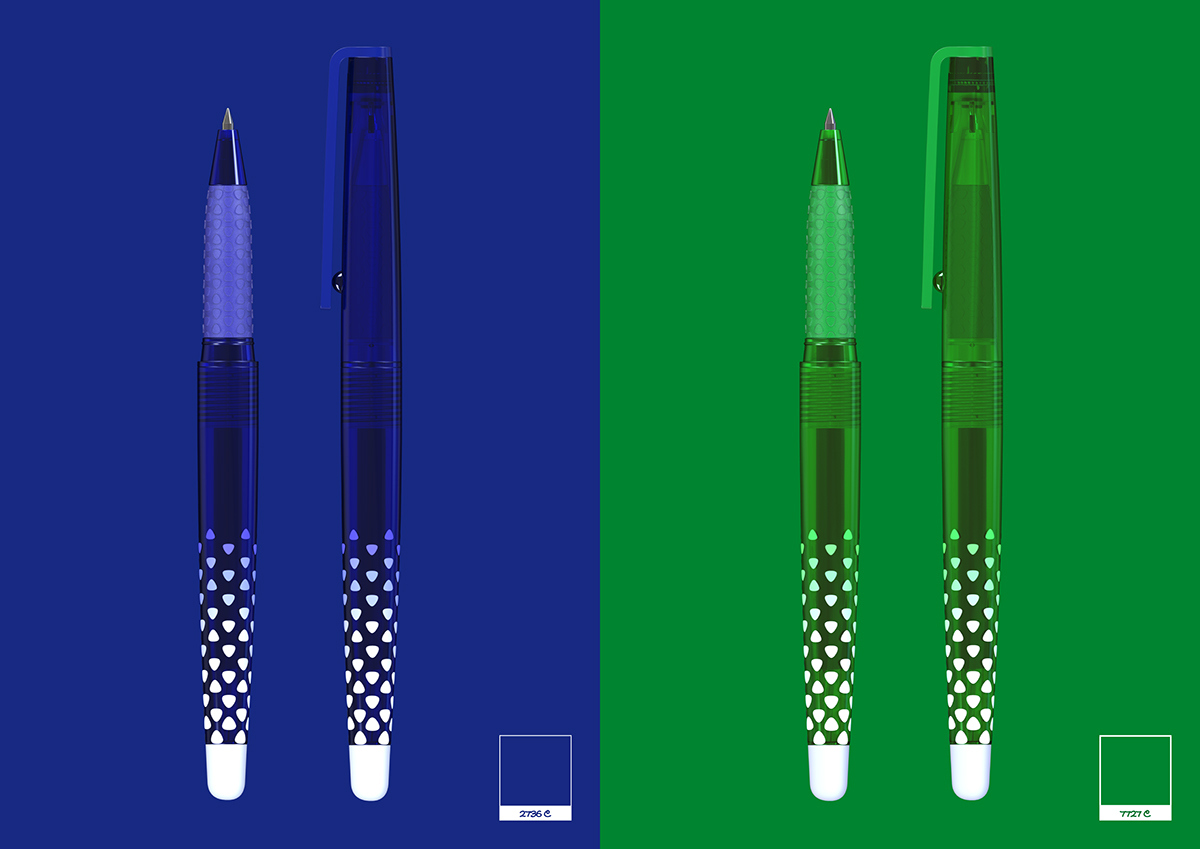 industrial design，product design，to work in an office，Stationery，pen，Production process，Injection molding，Hand drawn，