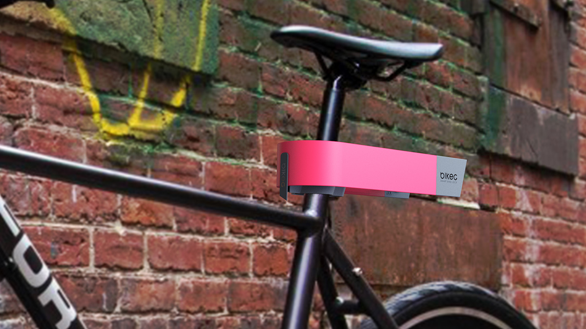 Fingerprint anti-theft，App unlock，titanium alloy，lock，Bicycle，Chinese designer，Kinsey Yu，