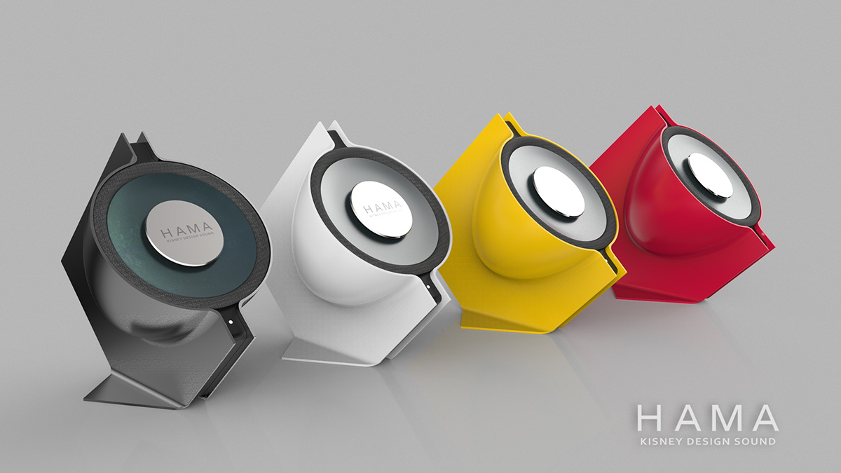 Chinese designer，Kinsey Yu，loudspeaker box，Bluetooth，