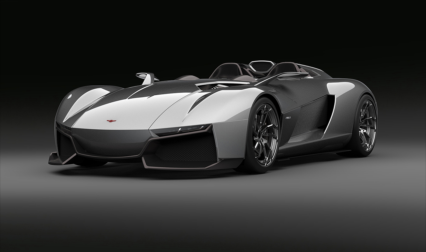 Sports car，high definition，streamline，