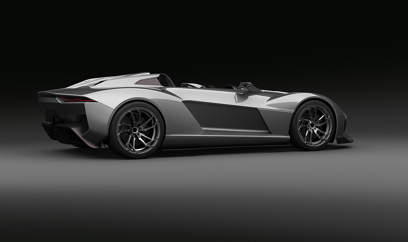 Sports car，high definition，streamline，