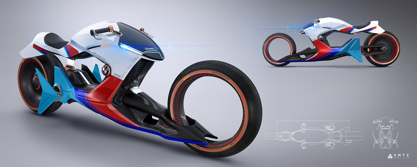 bmw，motorcycle，concept，
