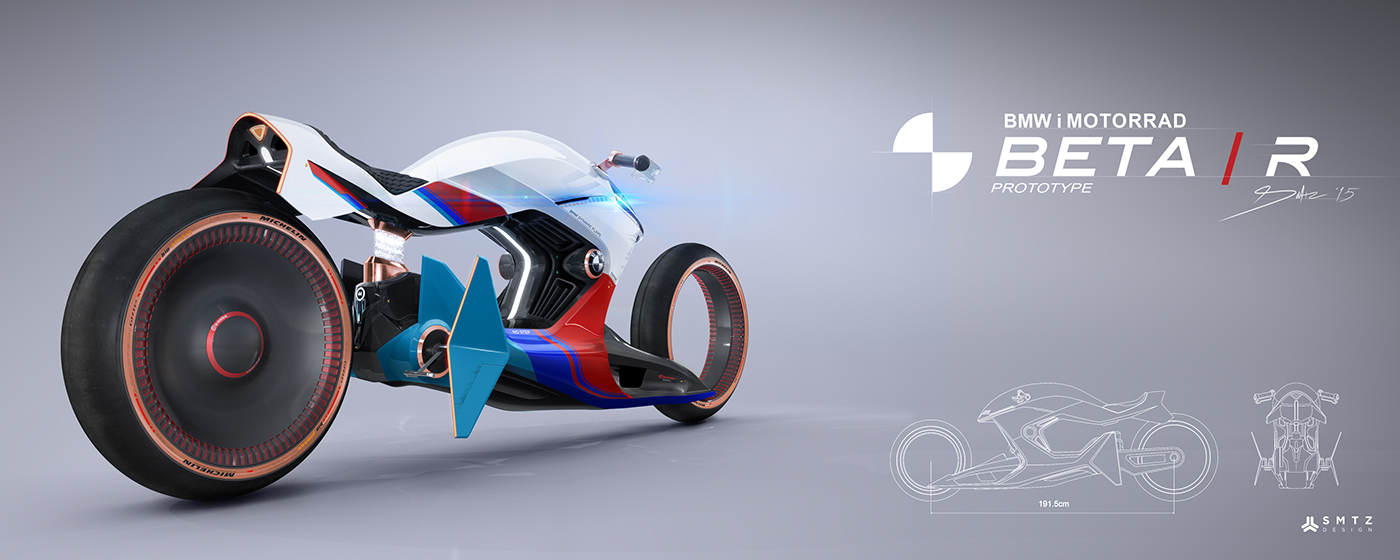 bmw，motorcycle，concept，