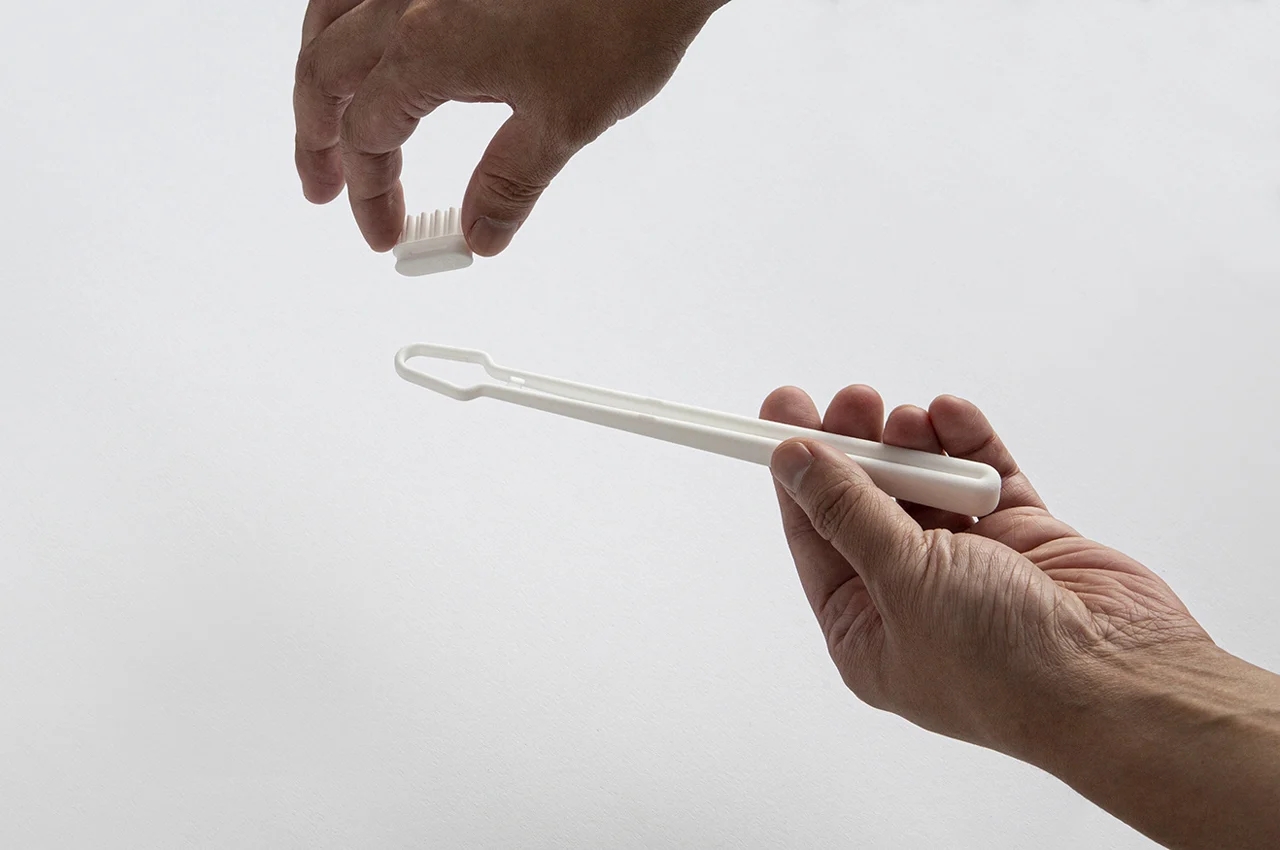 product design，toothbrush，Clip，