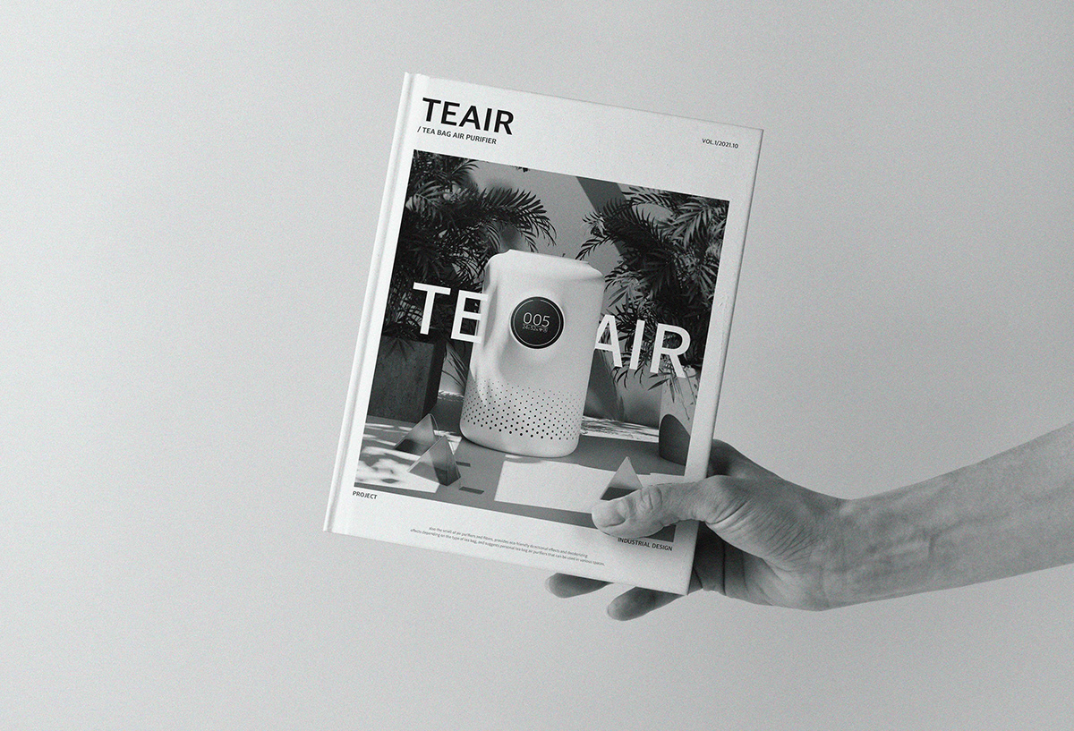 Choi hyun-jun，environment protection，Visual design，Tea bag air purifier，tea bag air purifier，Choi hyun-jun，environment protection，Visual design，