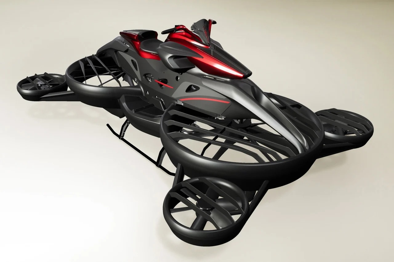 XTourism，air cushion car，Sense of future，ALI Technologies，Super endurance，