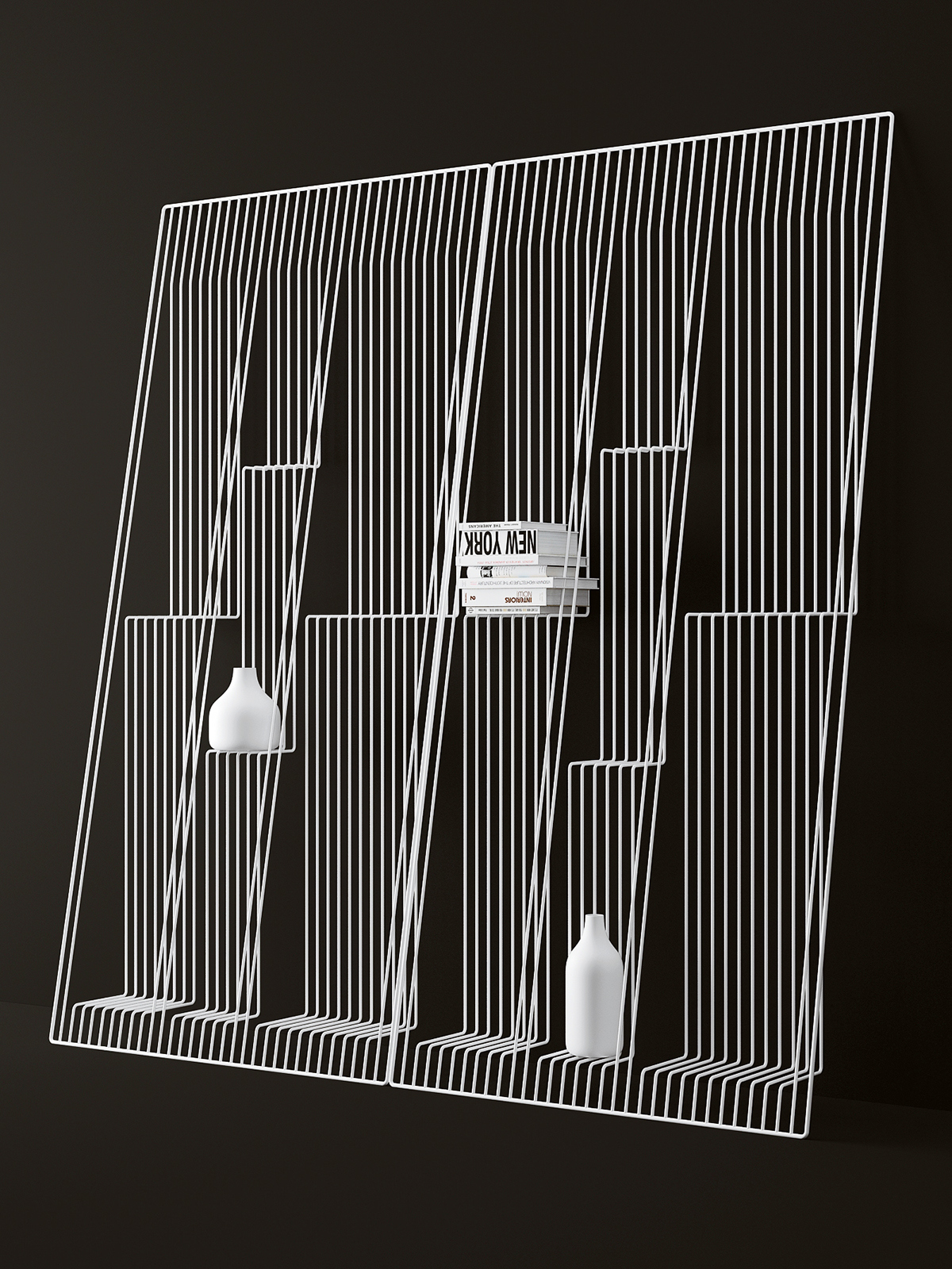 Storage rack，furniture，Sense of line，simple style ，bookshelf，