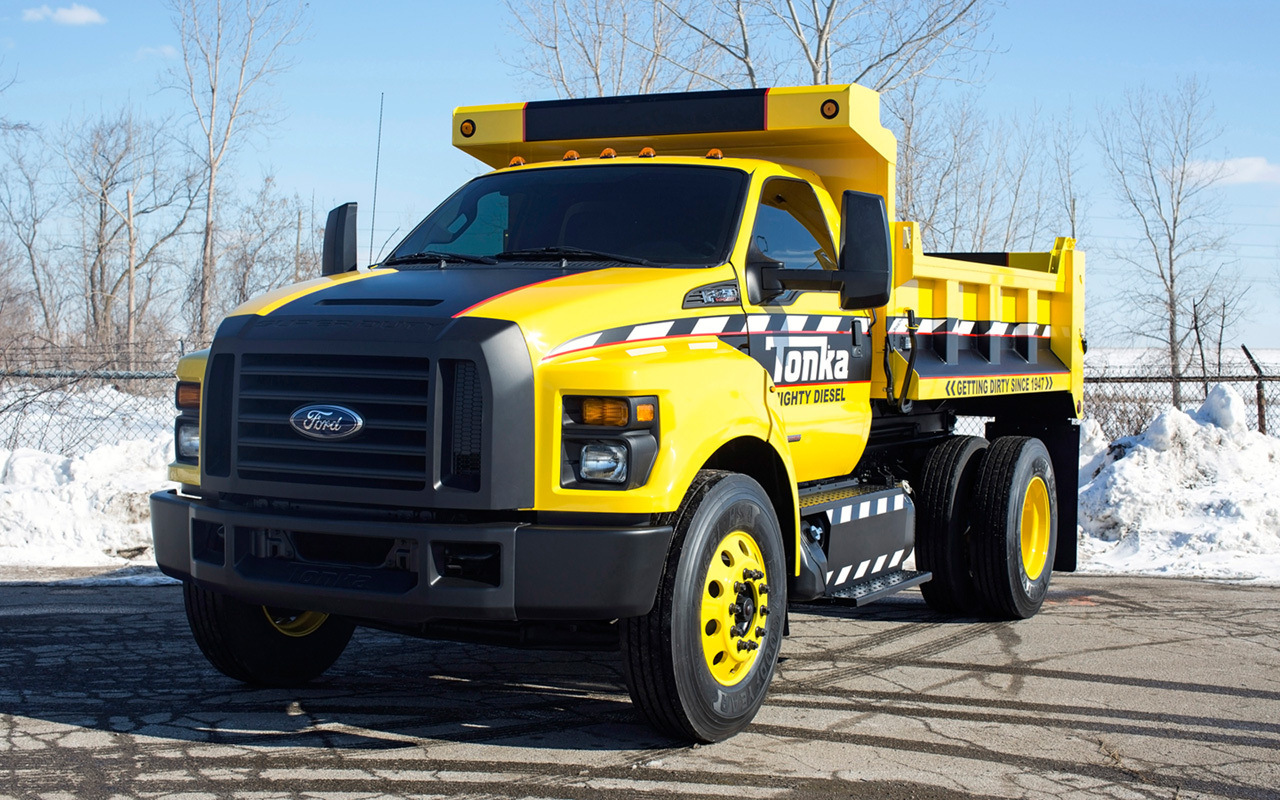 Toys，Ford，truck，load，