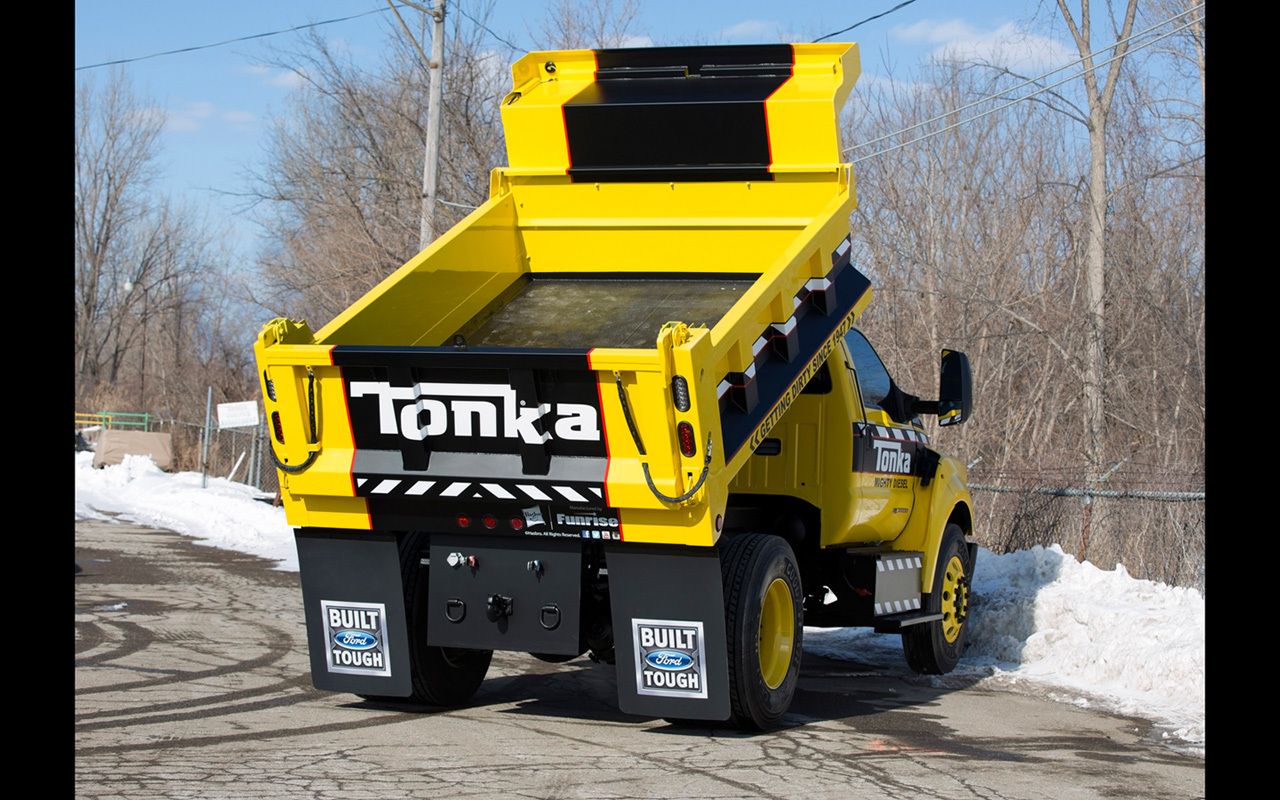 Toys，Ford，truck，load，