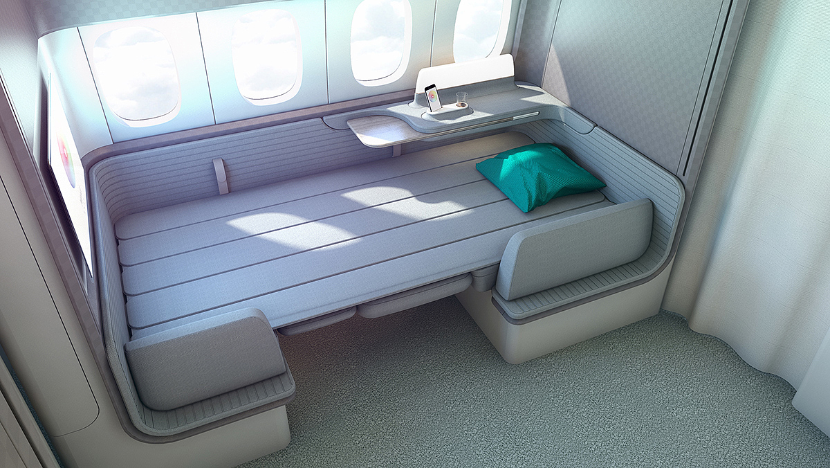 aviation，hotel，Interior design，Asian airline，