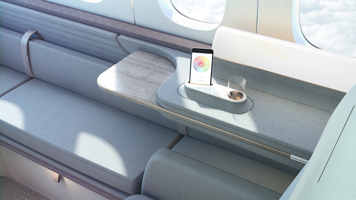 aviation，hotel，Interior design，Asian airline，