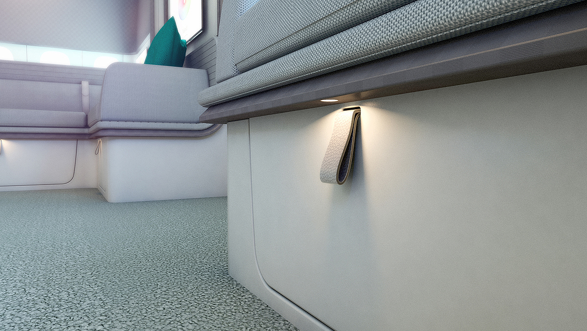 aviation，hotel，Interior design，Asian airline，