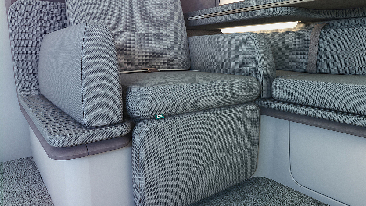 aviation，hotel，Interior design，Asian airline，