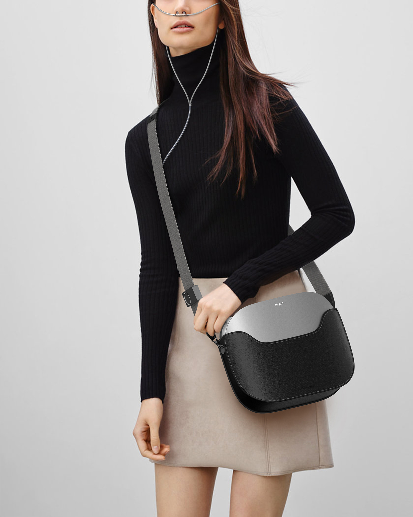 oxygen inhalator，Blood oxygen content，light，carry，