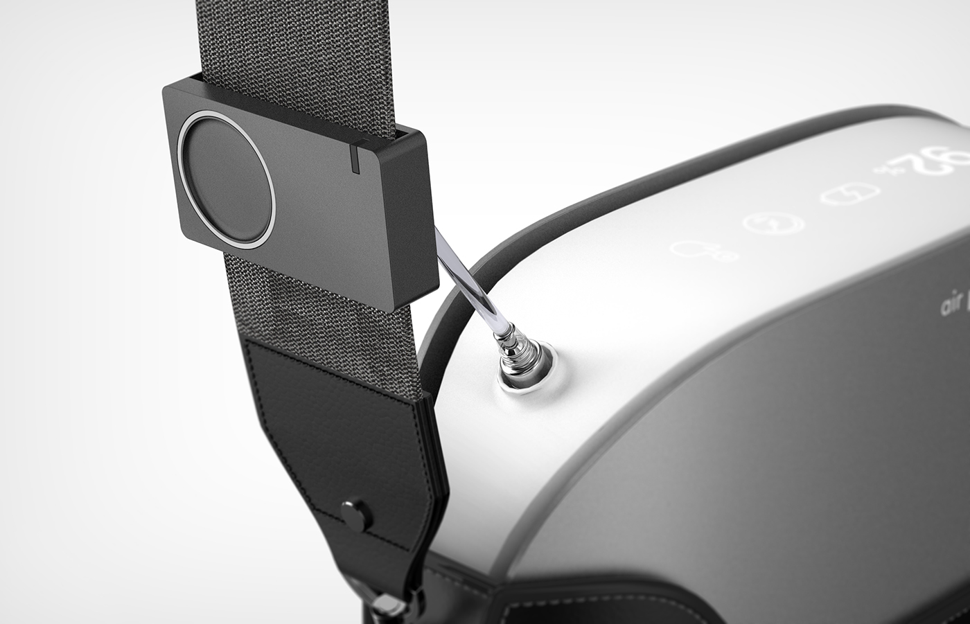 oxygen inhalator，Blood oxygen content，light，carry，