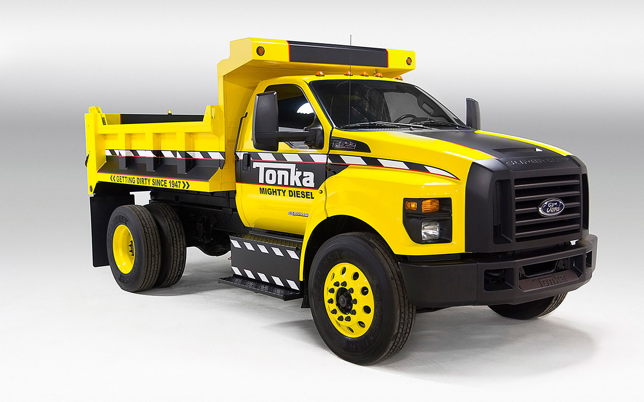 Toys，Ford，truck，load，