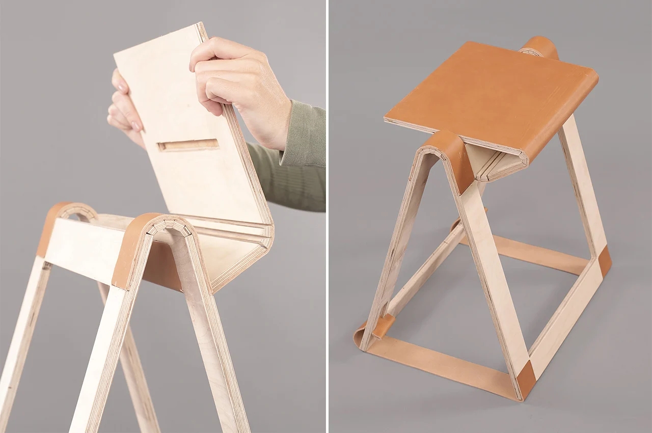 折叠椅,椅子,家具,创意