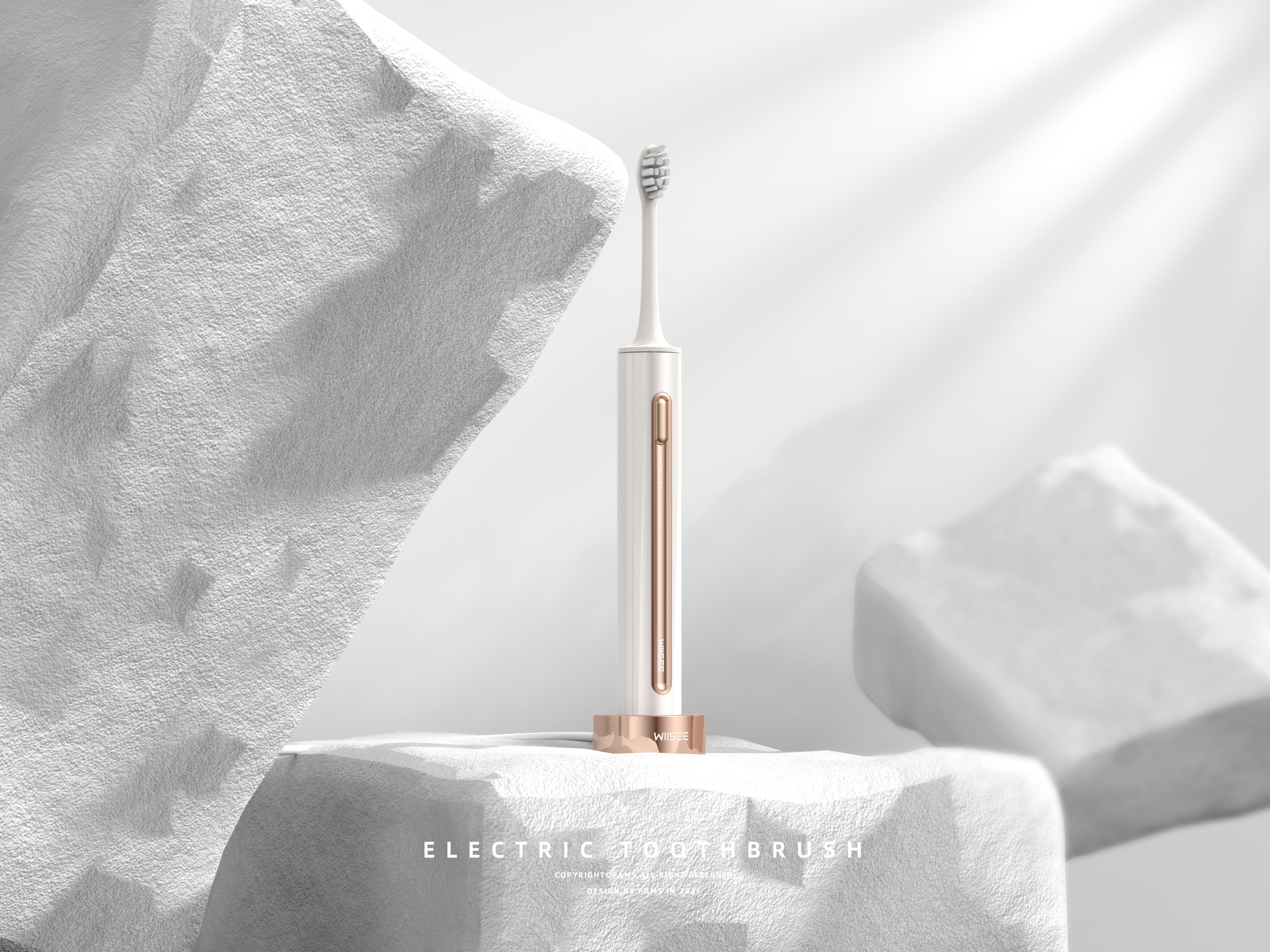 Electric toothbrush，PAMS，Gehu，