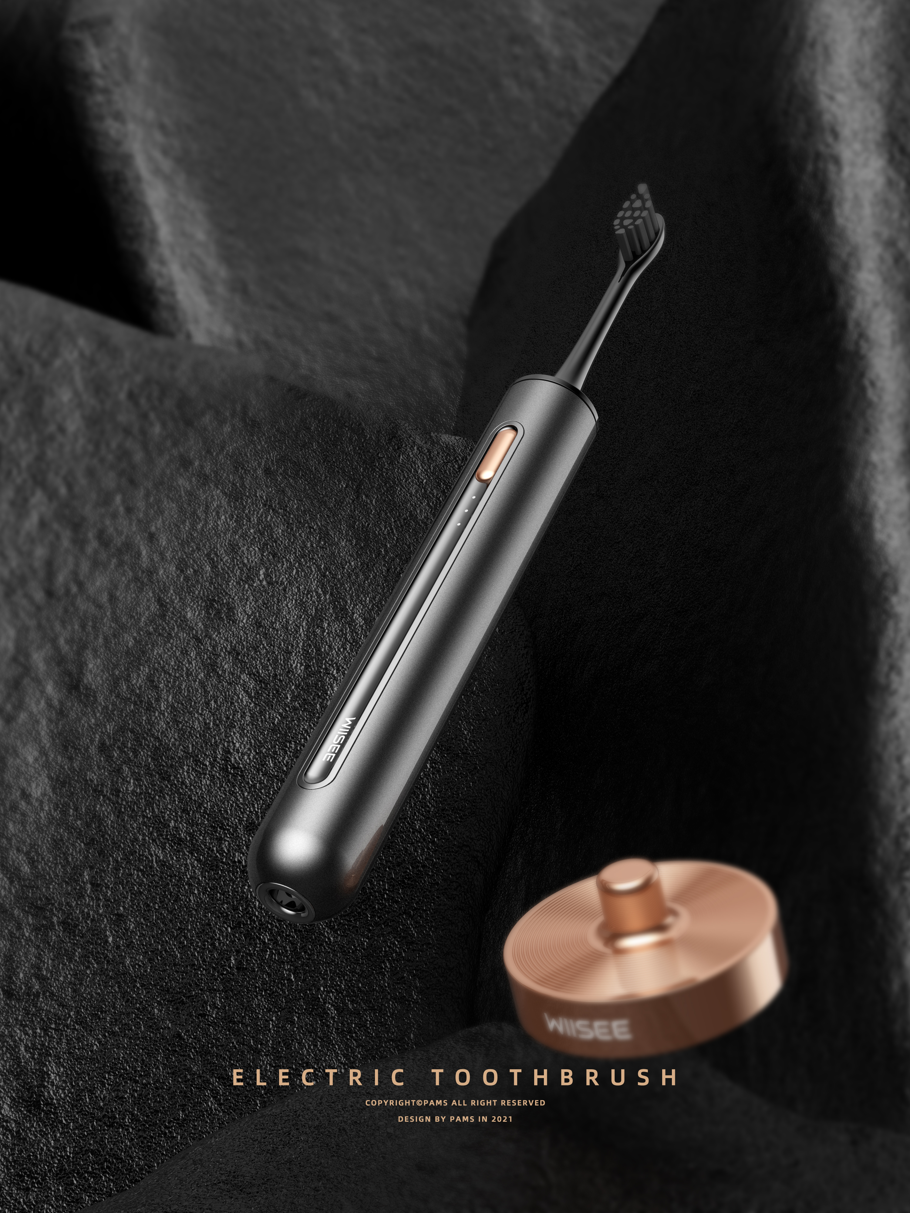 Electric toothbrush，PAMS，Gehu，