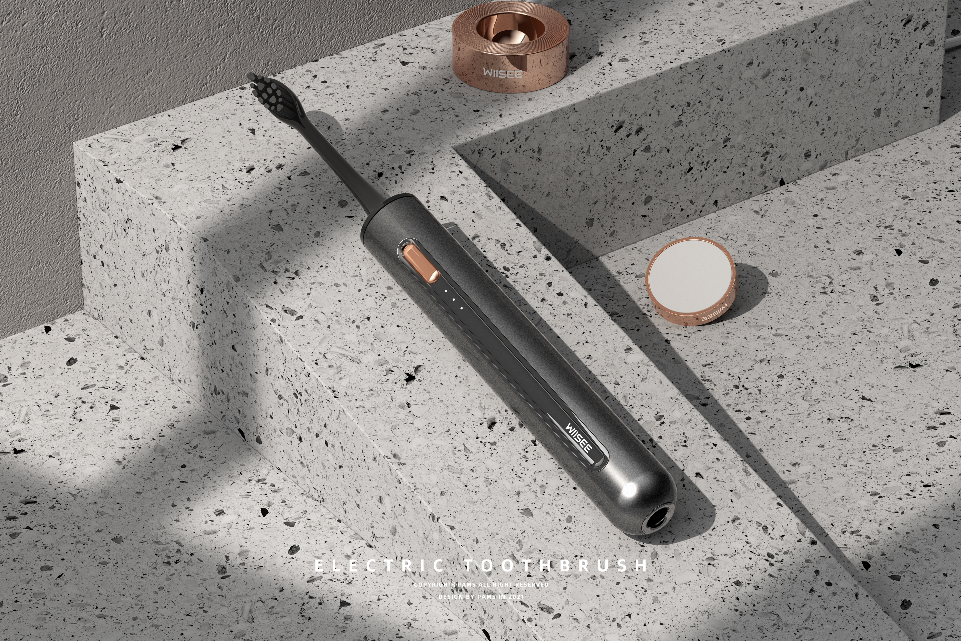 Electric toothbrush，PAMS，Gehu，