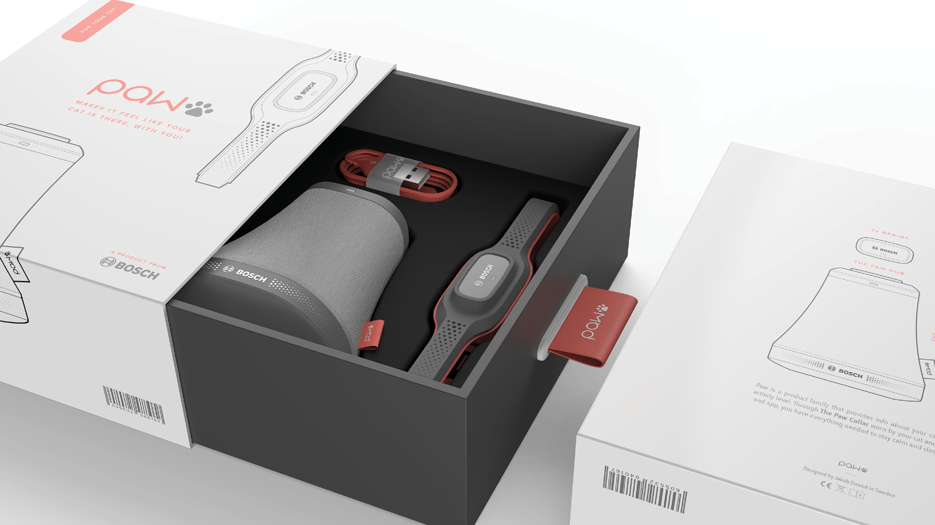 Pets，cat，suit，bosch，Wearable device，Mobile app，tracker ，intelligence，paw，